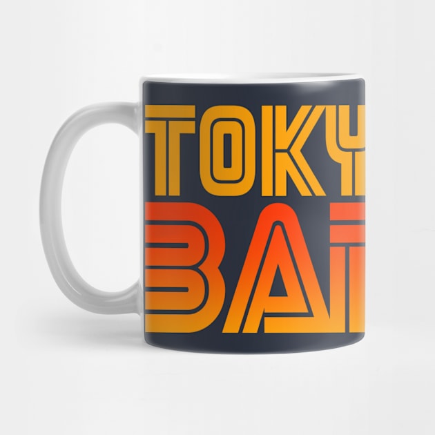 TOKYO TOY BANZAI "SUNSET" LOGO by TOKYO TOY BASTARD TEE BODEGA